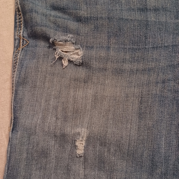 Ariat Distressed Denim Trouser Jeans Women's Size 31 Long - Picture 4 of 11